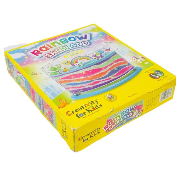 Creativity for Kids Rainbow Sandland Unicorn Make Your Own DIY Sand Art Kids New - Picture 2 of 9